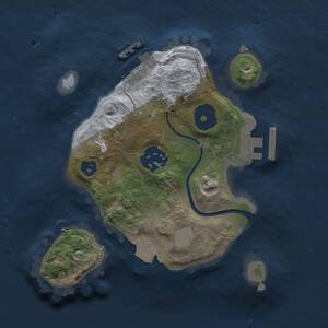 Thumbnail Rust Map: Procedural Map, Size: 2000, Seed: 96899, 4 Monuments