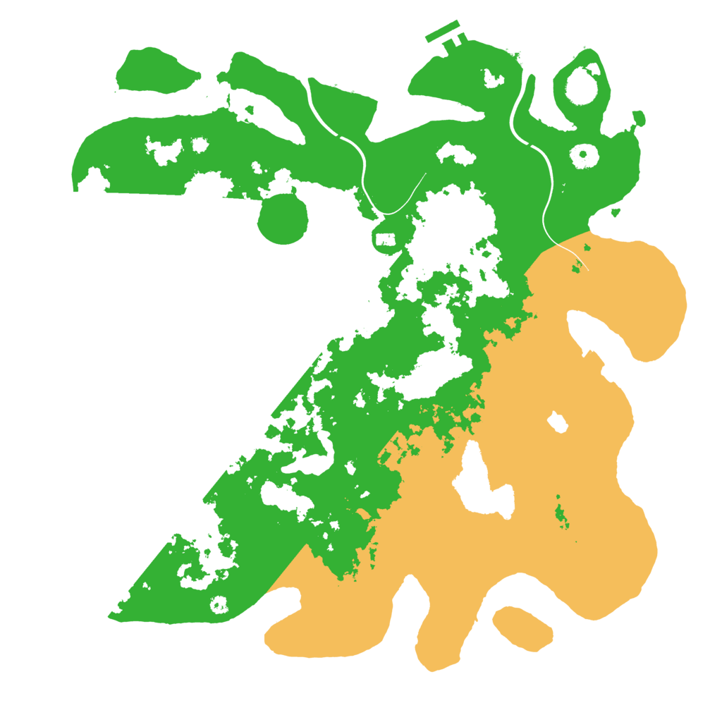 Biome Rust Map: Procedural Map, Size: 4000, Seed: 747433083
