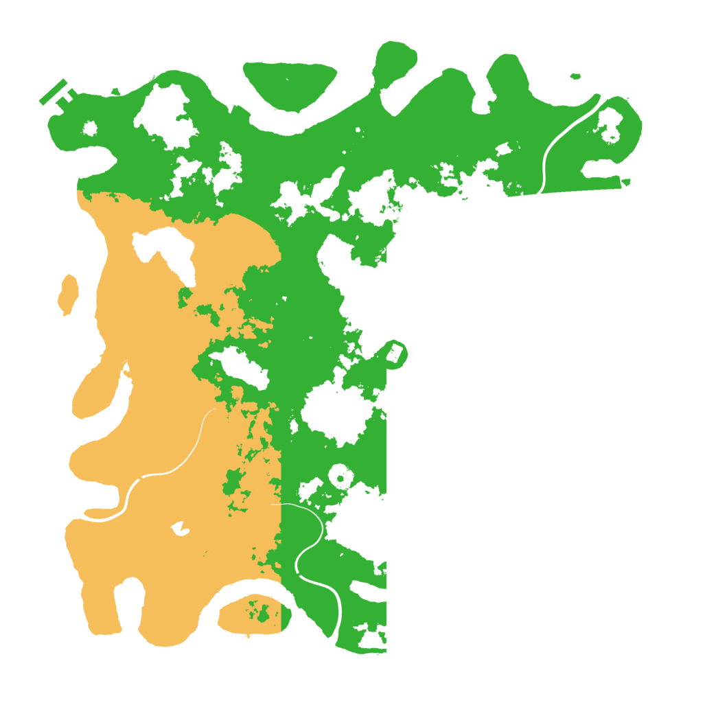 Biome Rust Map: Procedural Map, Size: 4250, Seed: 1798258083