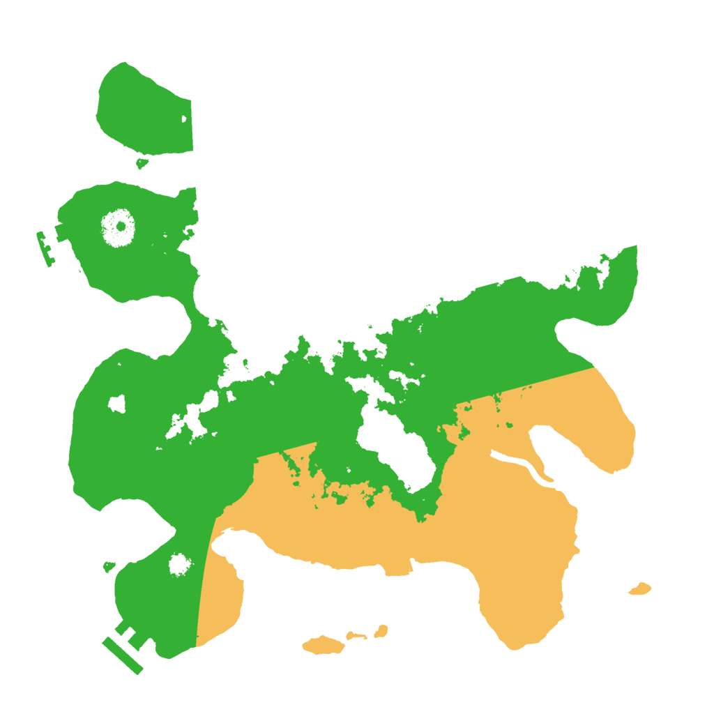 Biome Rust Map: Procedural Map, Size: 3000, Seed: 9015248