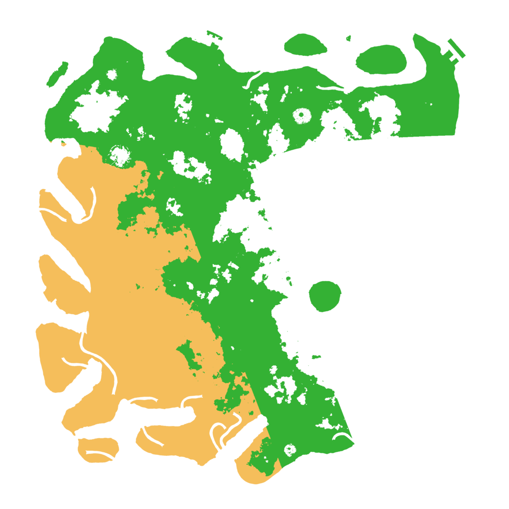 Biome Rust Map: Procedural Map, Size: 4500, Seed: 1383978244