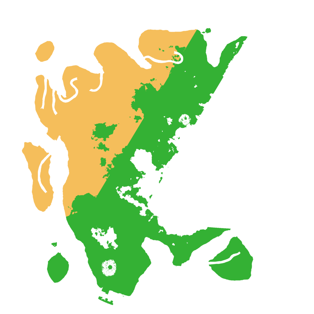 Biome Rust Map: Procedural Map, Size: 3000, Seed: 1356301594