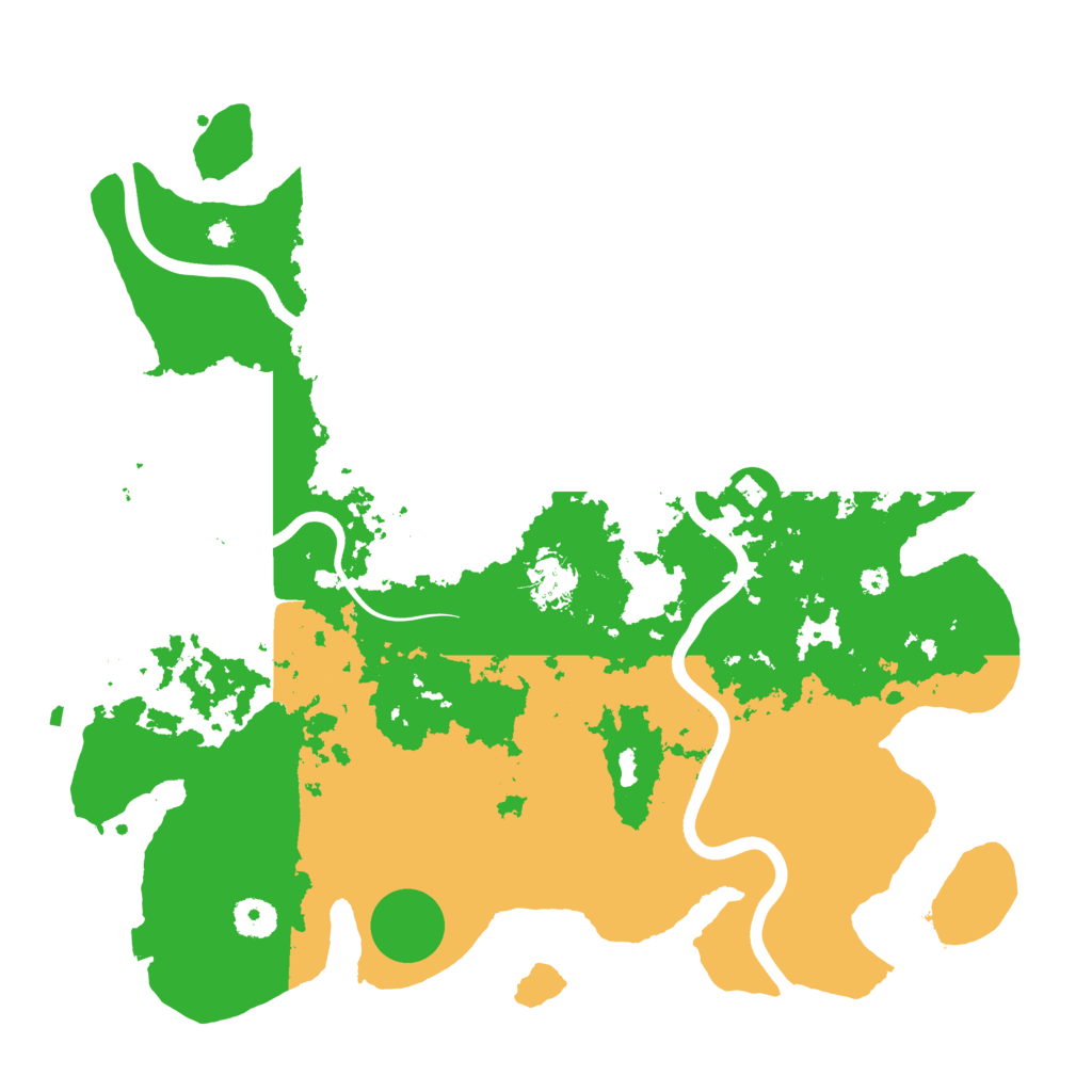 Biome Rust Map: Procedural Map, Size: 3900, Seed: 2226