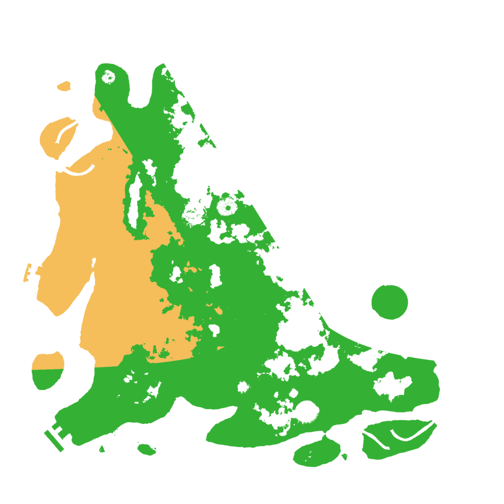 Biome Rust Map: Procedural Map, Size: 3998, Seed: 1379552559