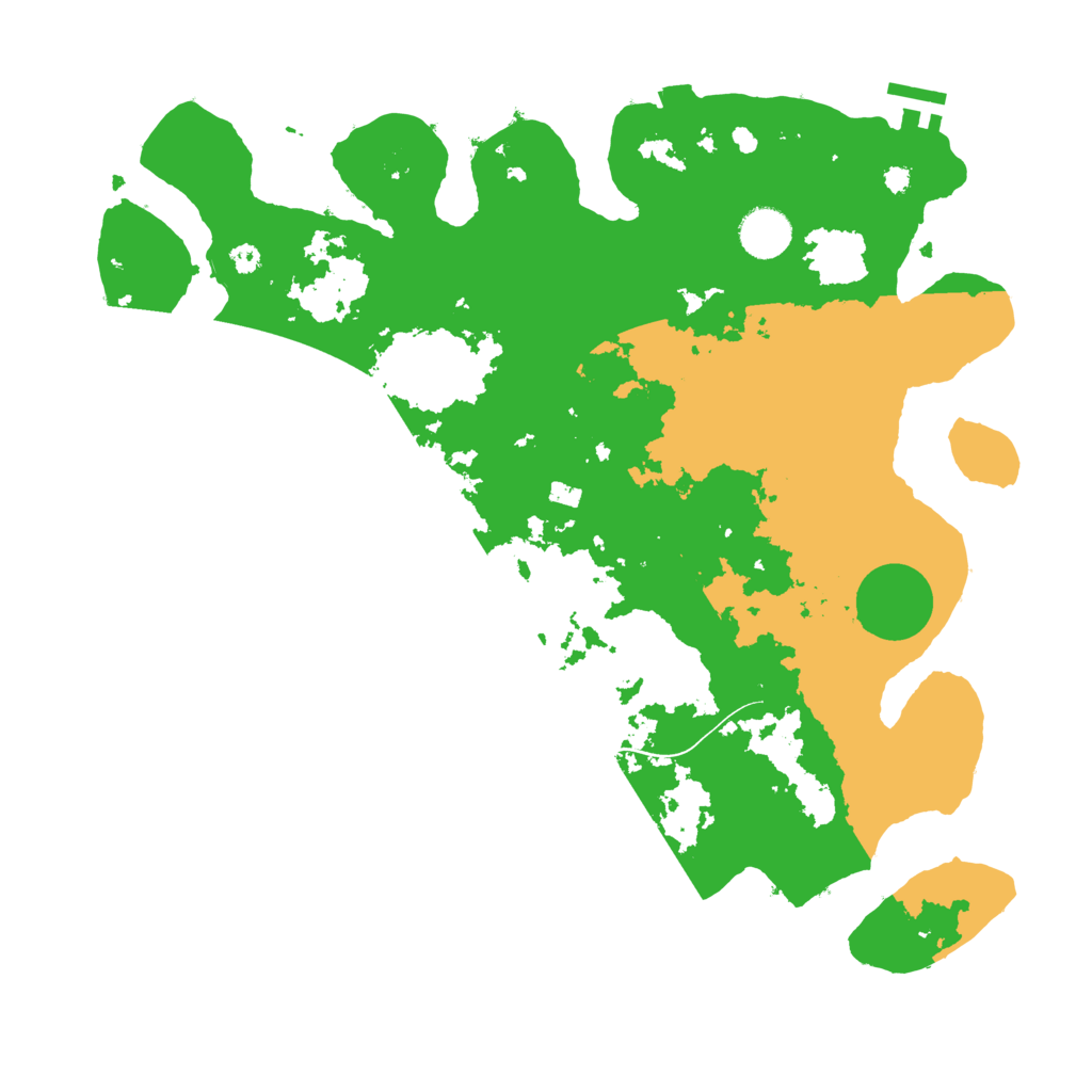 Biome Rust Map: Procedural Map, Size: 3750, Seed: 291767