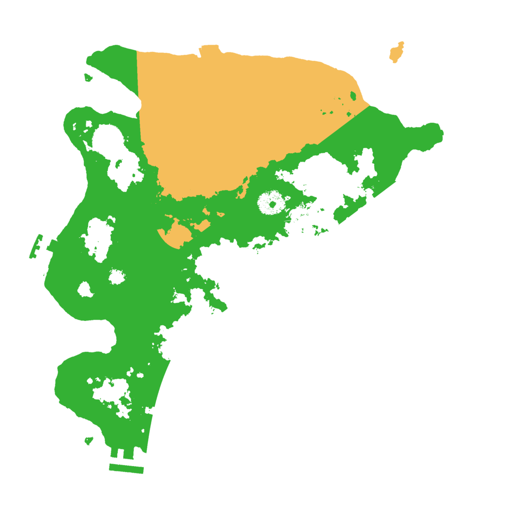 Biome Rust Map: Procedural Map, Size: 3000, Seed: 1898132949