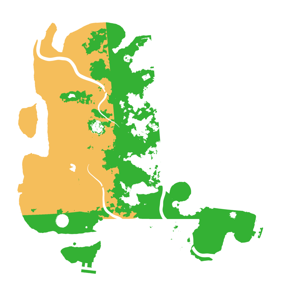 Biome Rust Map: Procedural Map, Size: 4000, Seed: 594371906