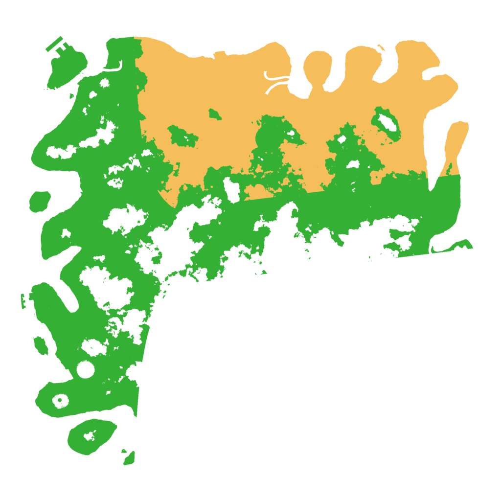Biome Rust Map: Procedural Map, Size: 5000, Seed: 1247500381