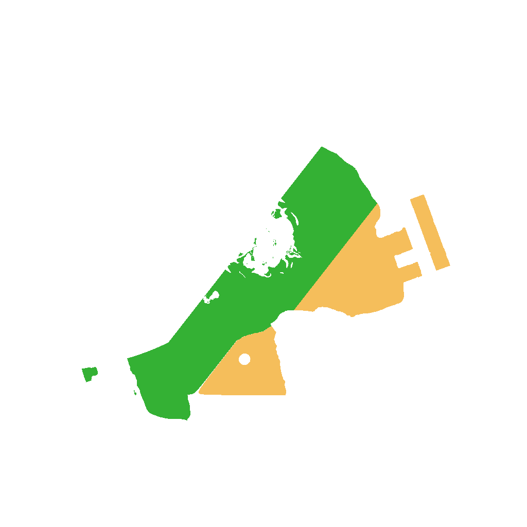 Biome Rust Map: Procedural Map, Size: 1400, Seed: 2036738940