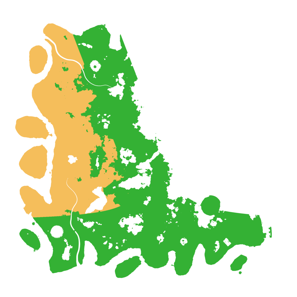 Biome Rust Map: Procedural Map, Size: 4200, Seed: 82286
