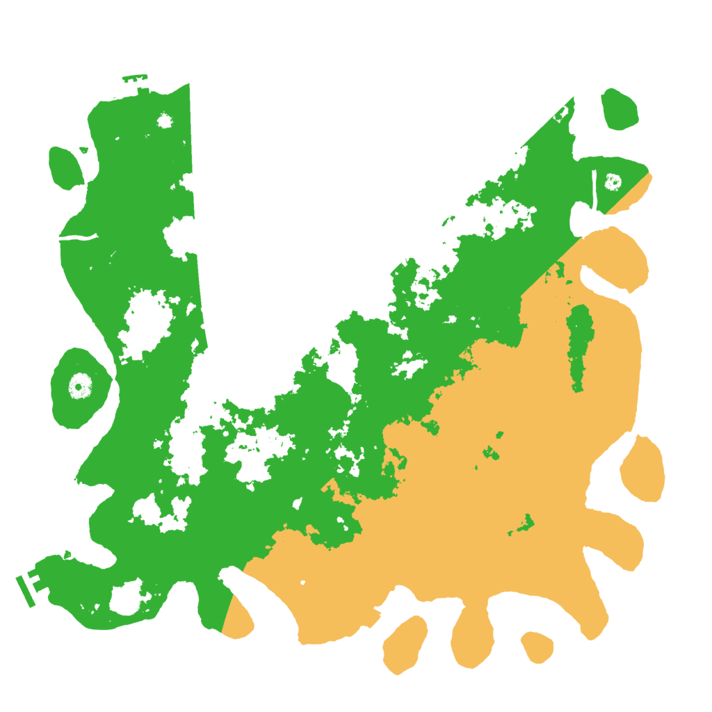 Biome Rust Map: Procedural Map, Size: 4321, Seed: 793197
