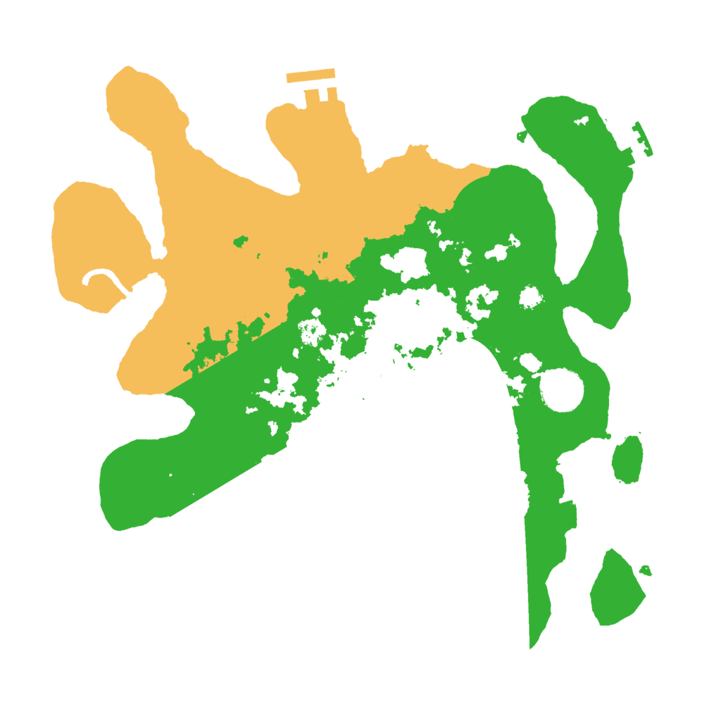 Biome Rust Map: Procedural Map, Size: 3000, Seed: 69383