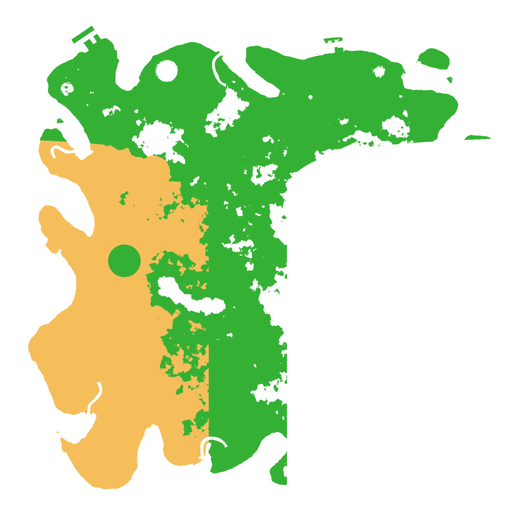 Biome Rust Map: Procedural Map, Size: 4250, Seed: 48582045