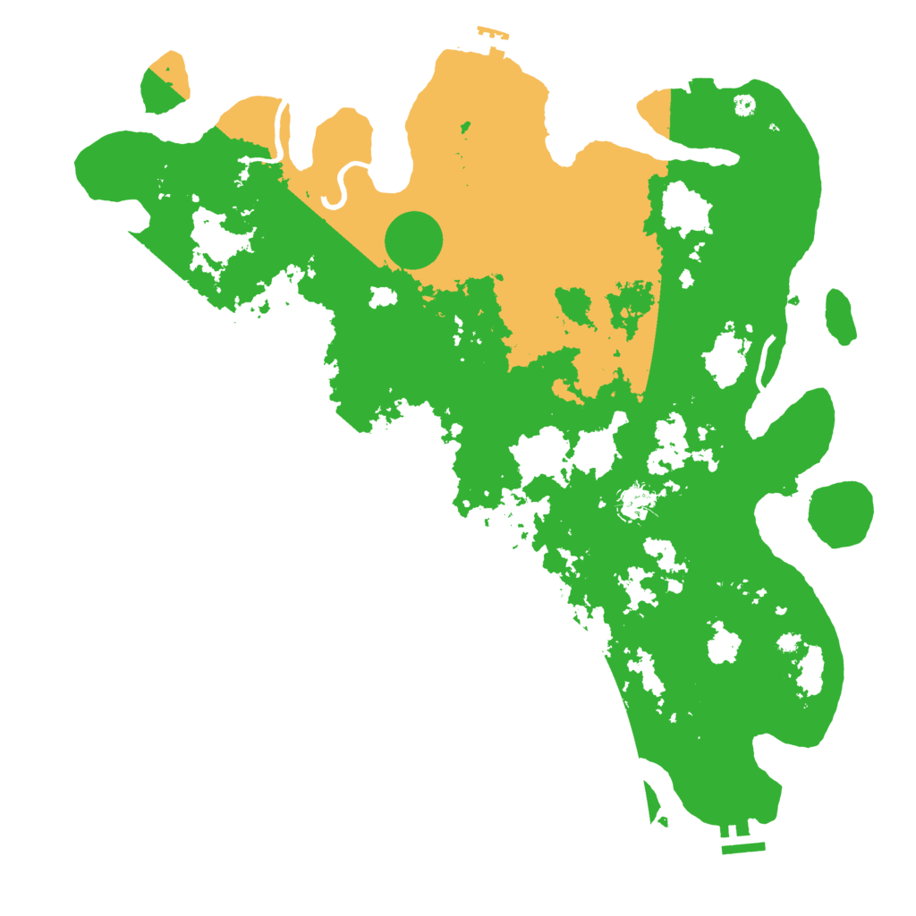 Biome Rust Map: Procedural Map, Size: 4250, Seed: 252355270