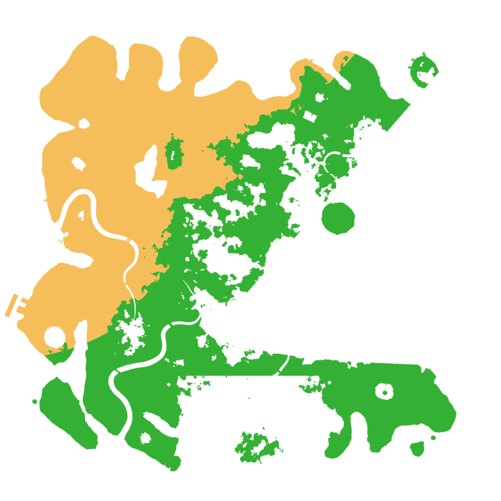 Biome Rust Map: Procedural Map, Size: 4250, Seed: 1847619541