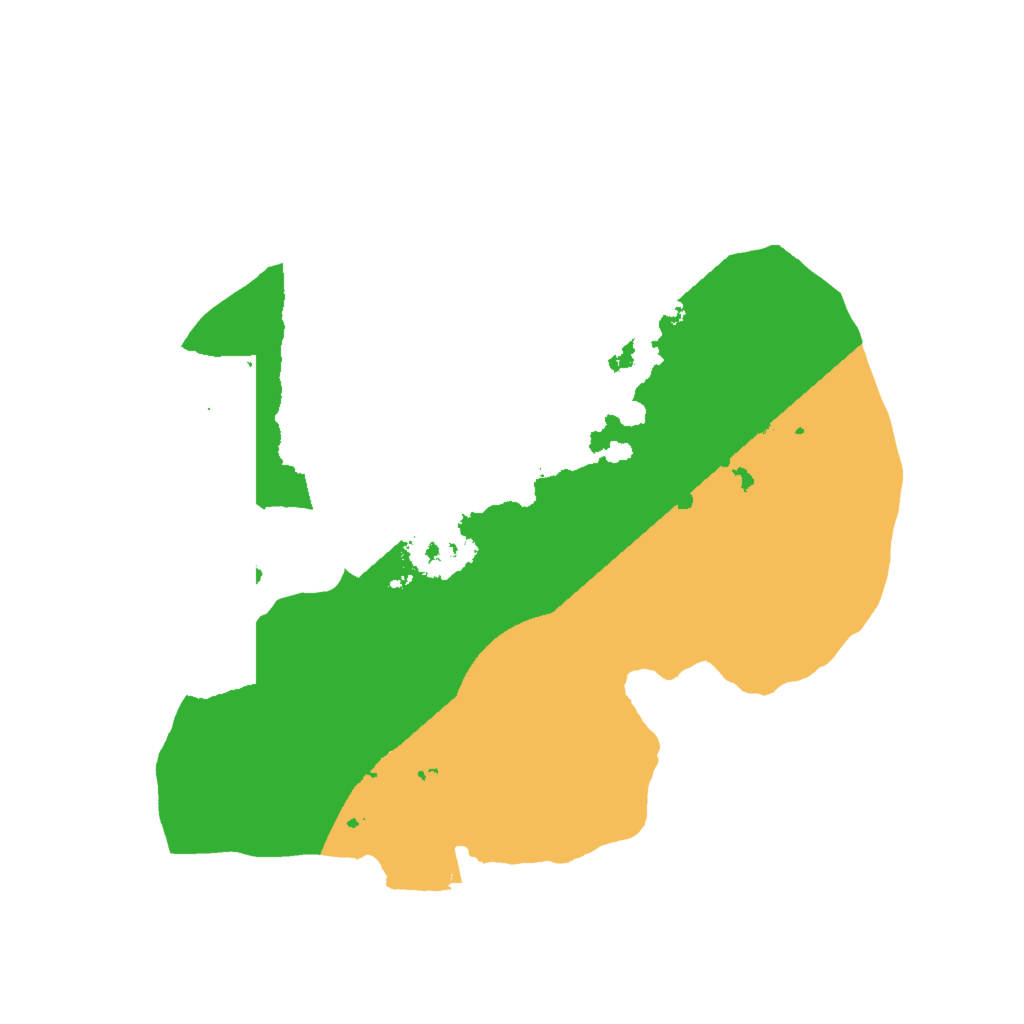 Biome Rust Map: Procedural Map, Size: 1600, Seed: 506564568