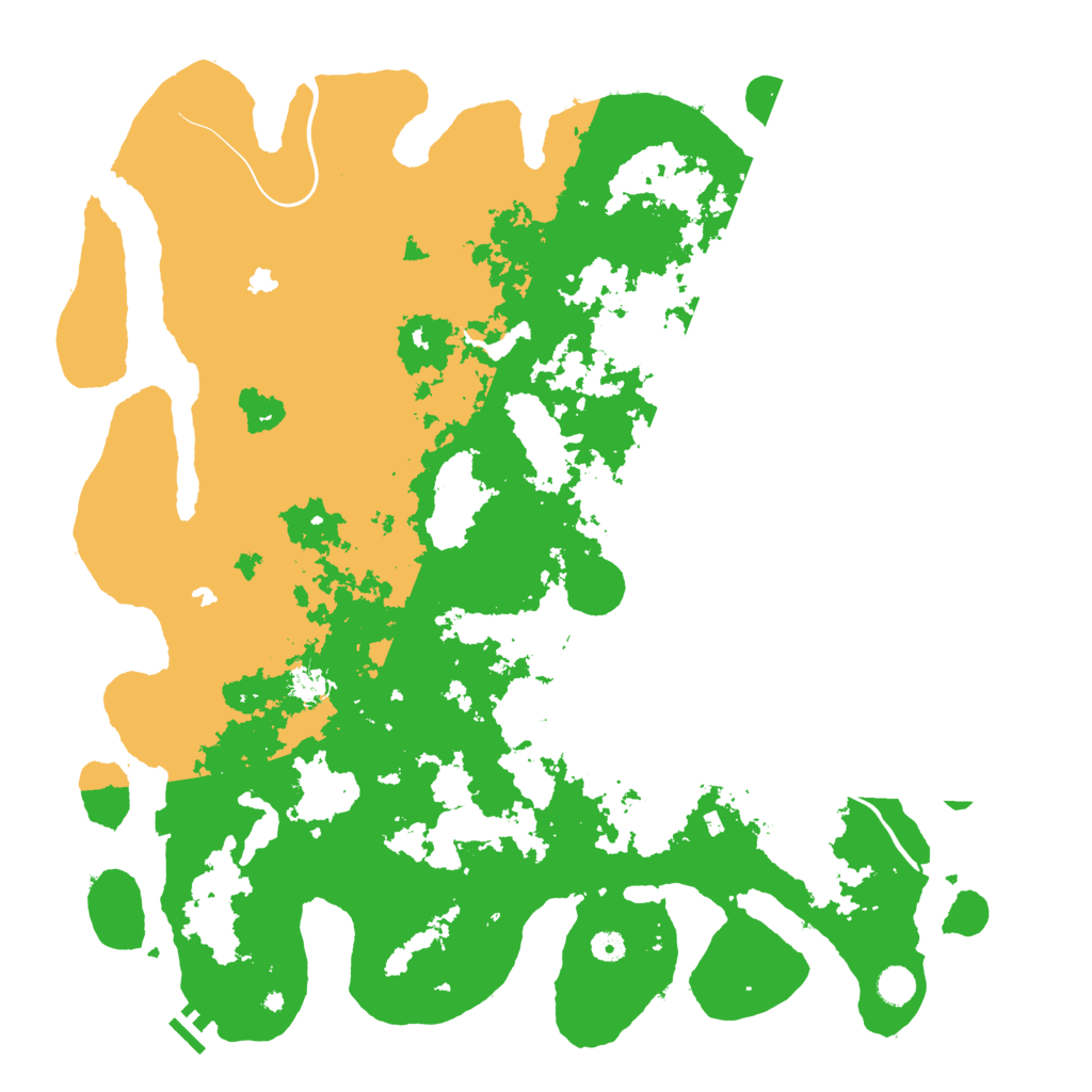 Biome Rust Map: Procedural Map, Size: 5000, Seed: 1267296068