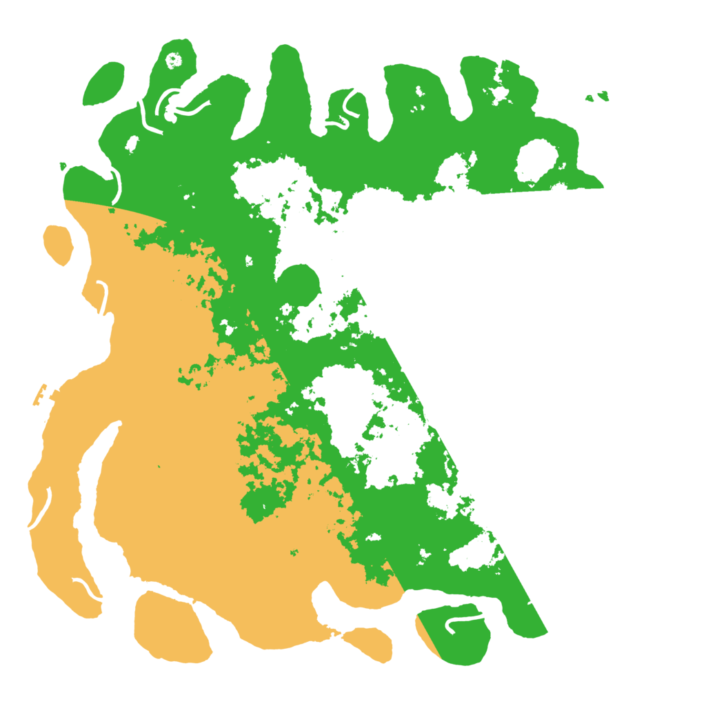 Biome Rust Map: Procedural Map, Size: 4500, Seed: 1232430681
