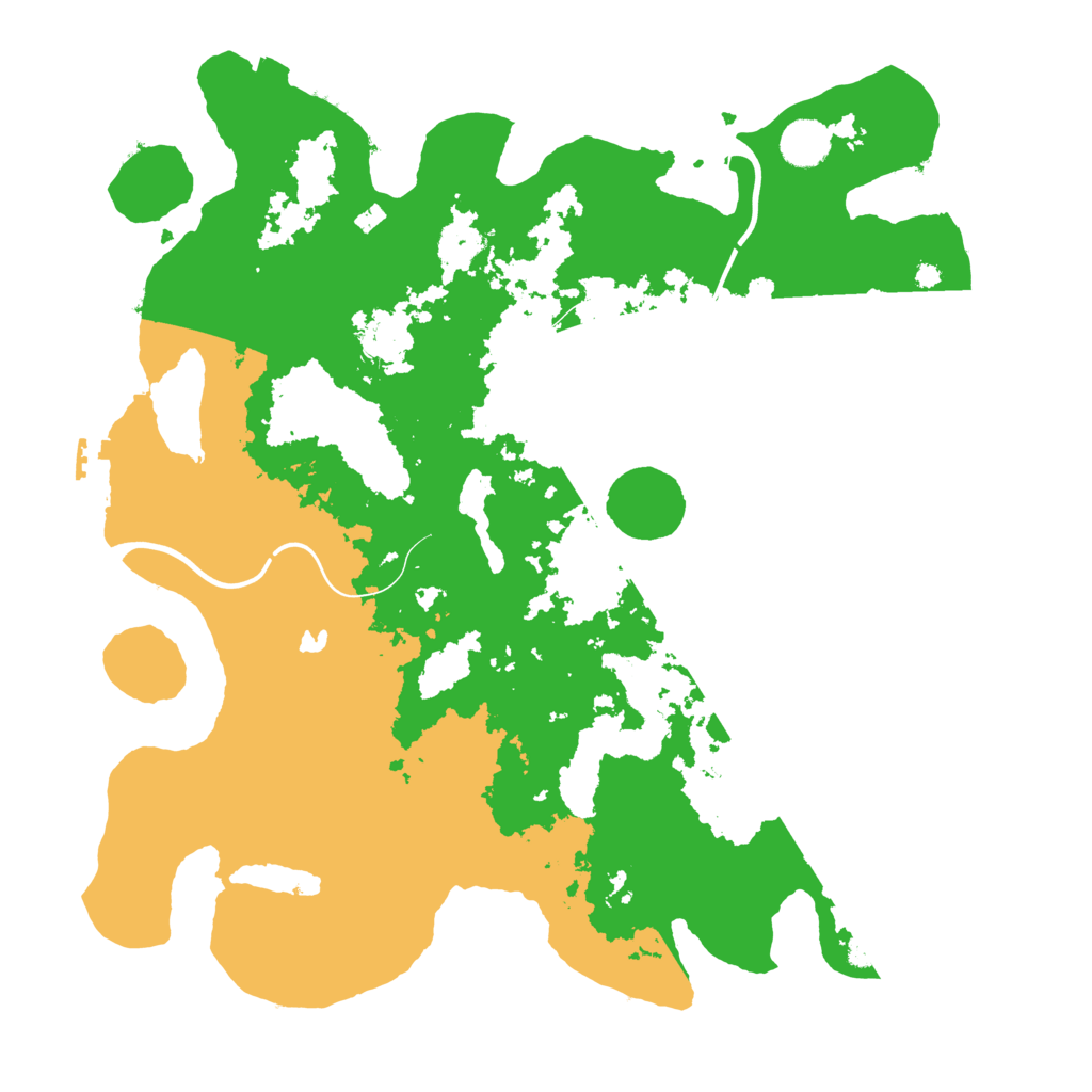 Biome Rust Map: Procedural Map, Size: 4000, Seed: 1329006285