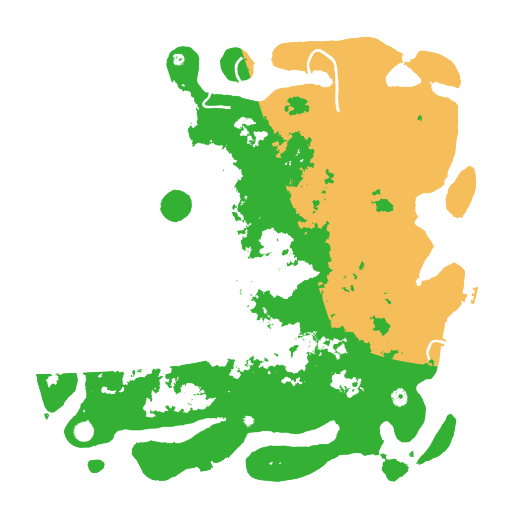 Biome Rust Map: Procedural Map, Size: 4500, Seed: 7201986