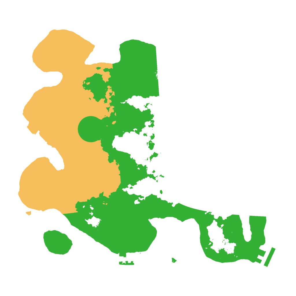 Biome Rust Map: Procedural Map, Size: 3000, Seed: 1352378704