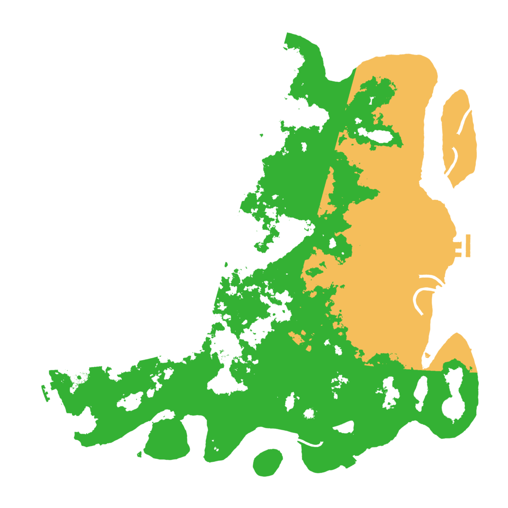 Biome Rust Map: Procedural Map, Size: 4500, Seed: 89561656