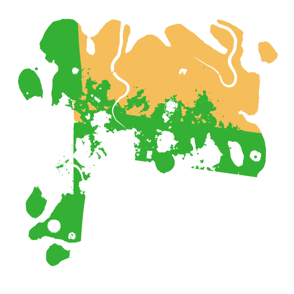 Biome Rust Map: Procedural Map, Size: 4000, Seed: 69529871