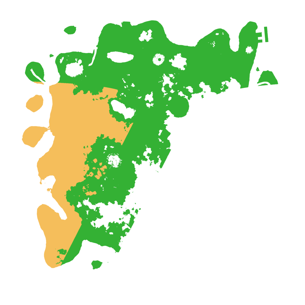 Biome Rust Map: Procedural Map, Size: 4000, Seed: 4017