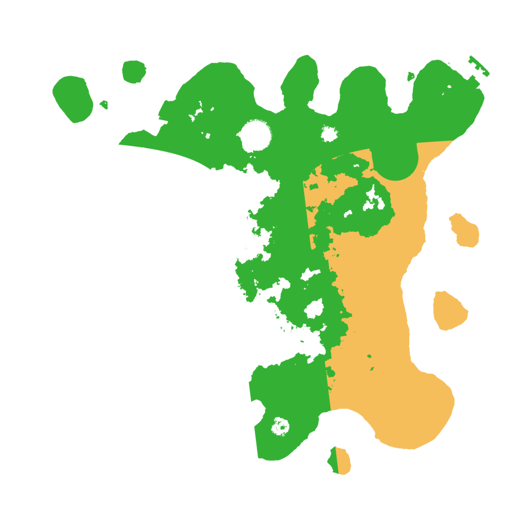 Biome Rust Map: Procedural Map, Size: 3000, Seed: 45890