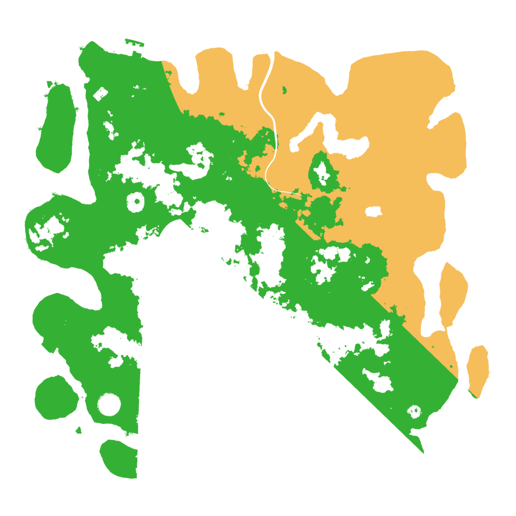 Biome Rust Map: Procedural Map, Size: 4000, Seed: 12854