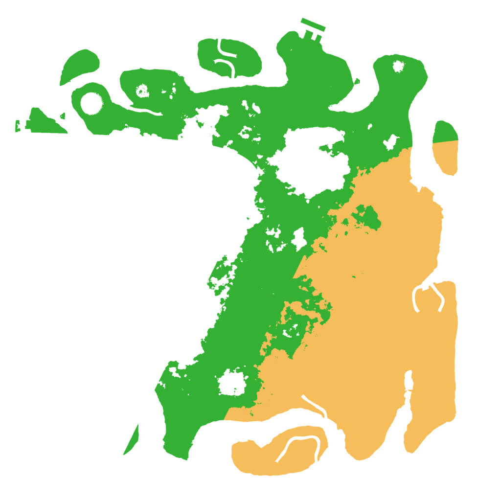 Biome Rust Map: Procedural Map, Size: 4000, Seed: 6061939