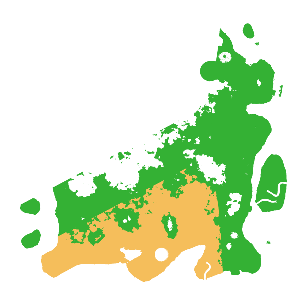Biome Rust Map: Procedural Map, Size: 4000, Seed: 2080224822