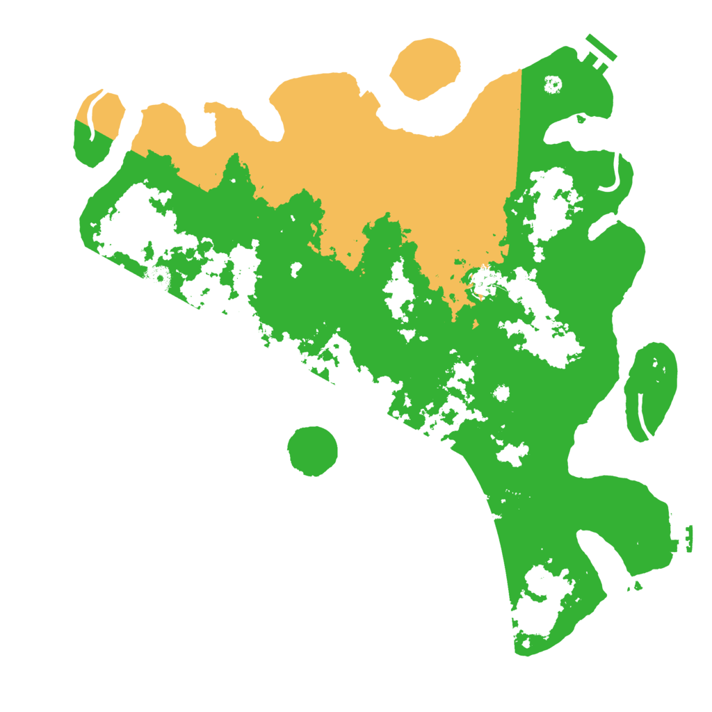 Biome Rust Map: Procedural Map, Size: 4000, Seed: 1849810785