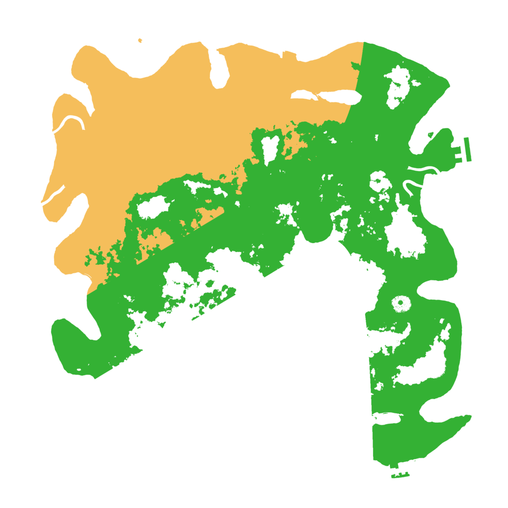 Biome Rust Map: Procedural Map, Size: 4250, Seed: 489691188