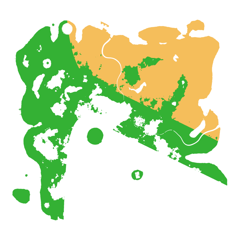 Biome Rust Map: Procedural Map, Size: 4000, Seed: 11723613