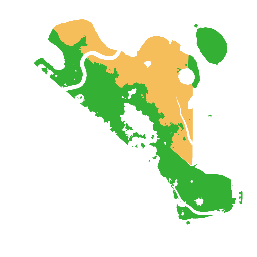 Biome Rust Map: Procedural Map, Size: 3000, Seed: 5150