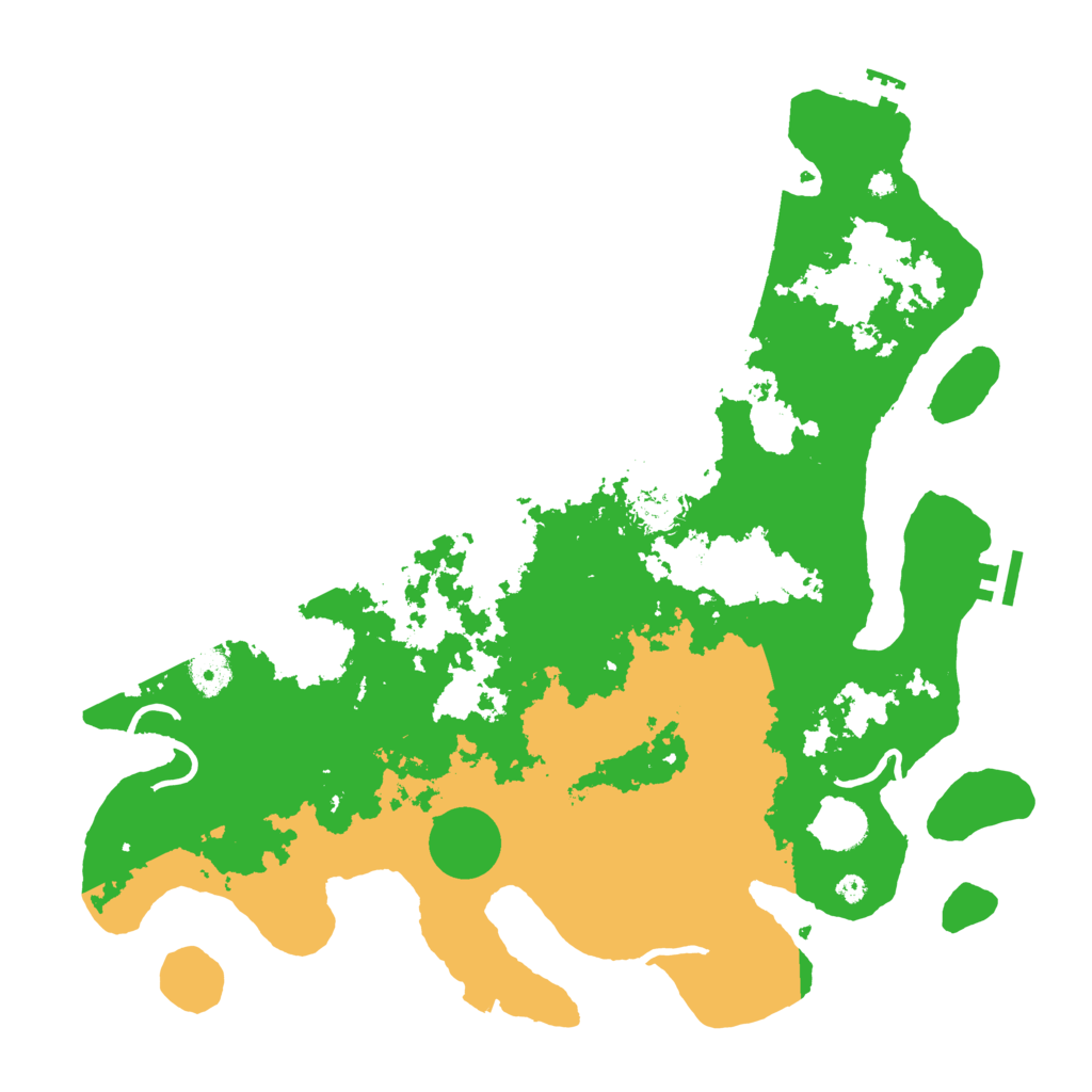 Biome Rust Map: Procedural Map, Size: 4000, Seed: 2123075522