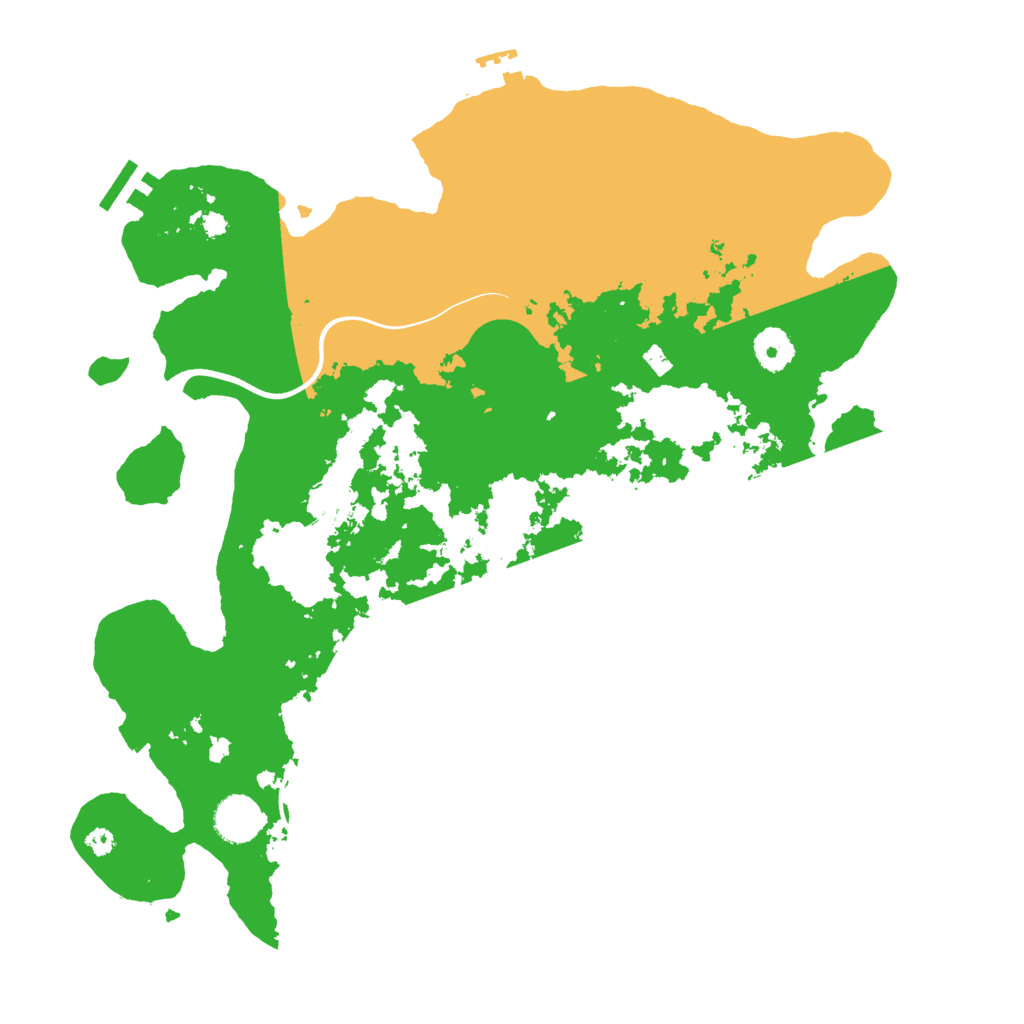 Biome Rust Map: Procedural Map, Size: 3750, Seed: 358367924