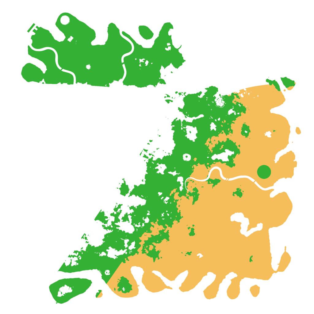 Biome Rust Map: Procedural Map, Size: 6000, Seed: 333444666