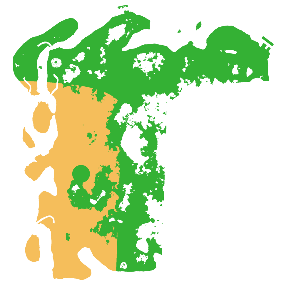 Biome Rust Map: Procedural Map, Size: 4500, Seed: 936517