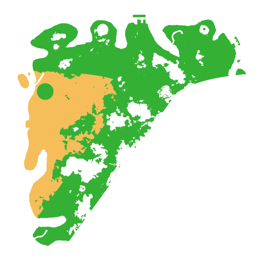 Biome Rust Map: Procedural Map, Size: 4200, Seed: 1355098350