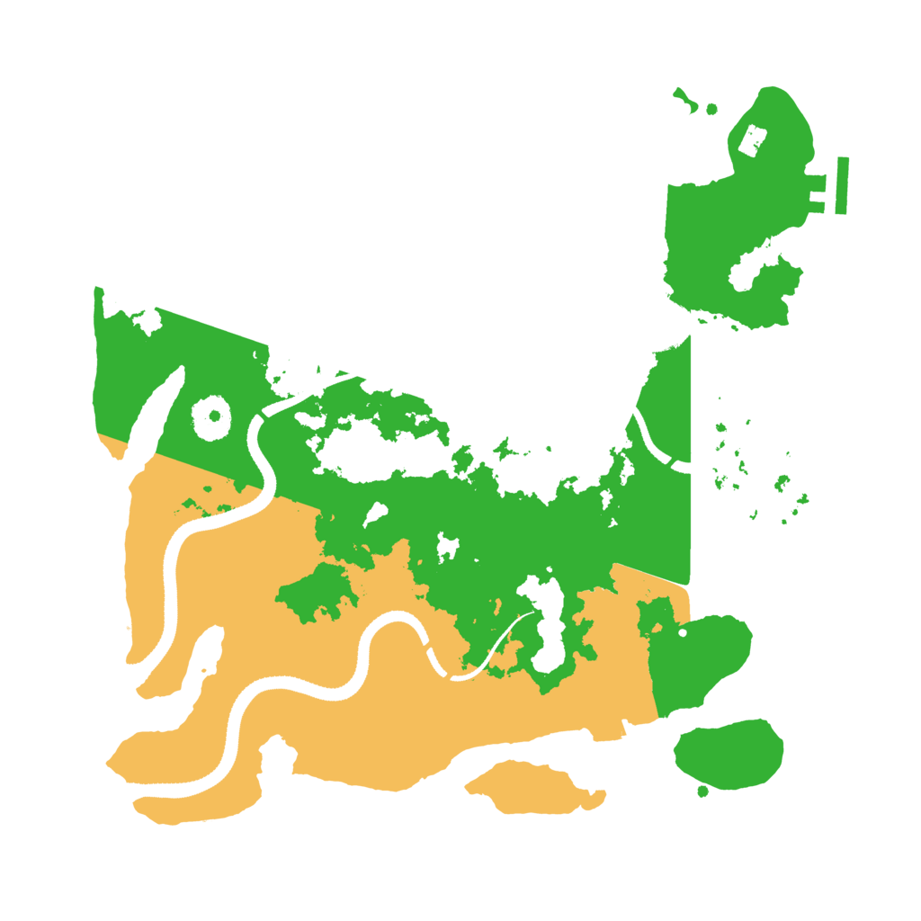 Biome Rust Map: Procedural Map, Size: 3250, Seed: 2654810