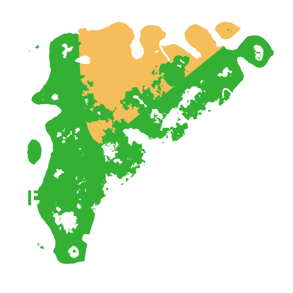 Biome Rust Map: Procedural Map, Size: 4000, Seed: 21415