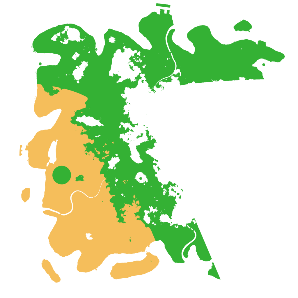 Biome Rust Map: Procedural Map, Size: 4250, Seed: 1766356017