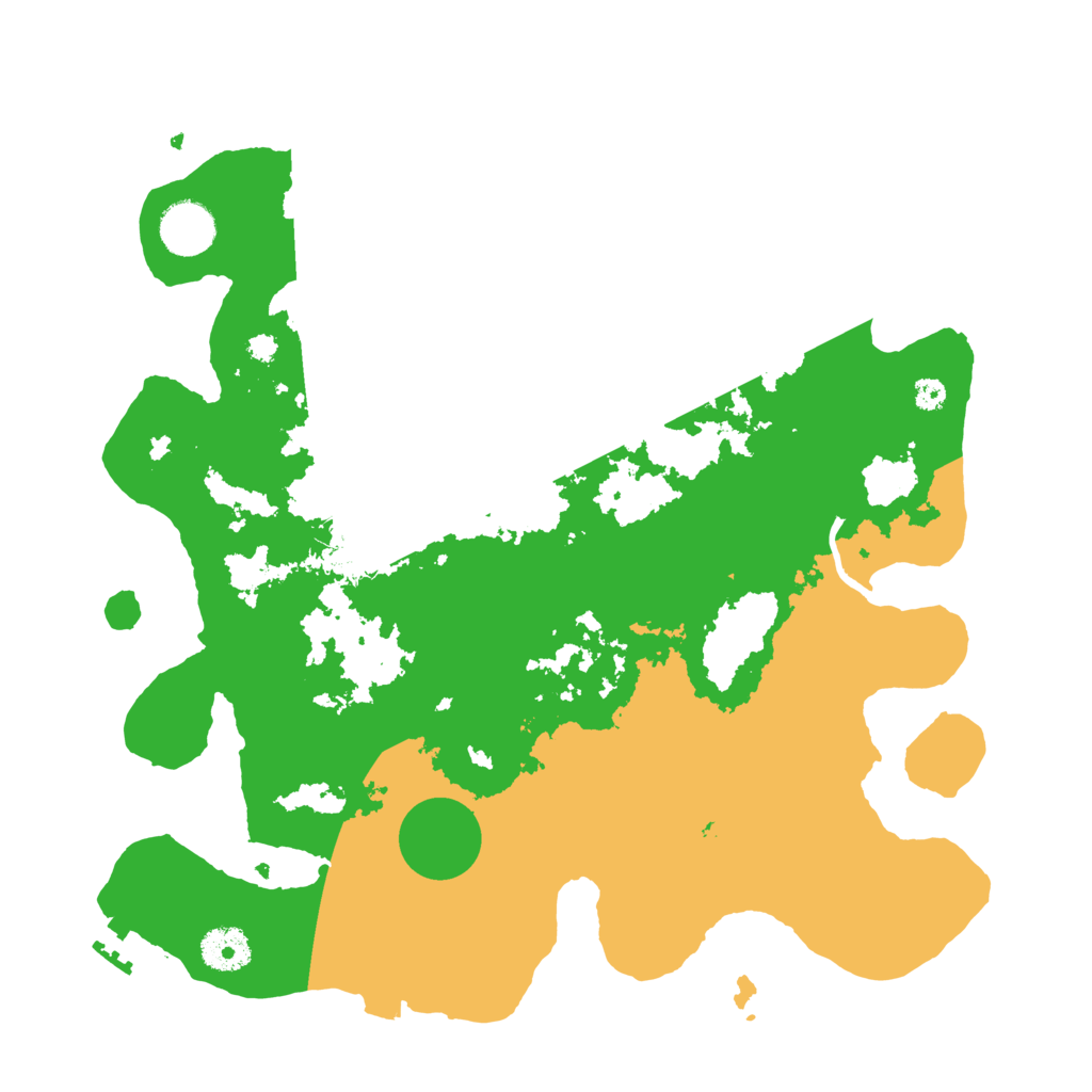 Biome Rust Map: Procedural Map, Size: 3500, Seed: 1586544950