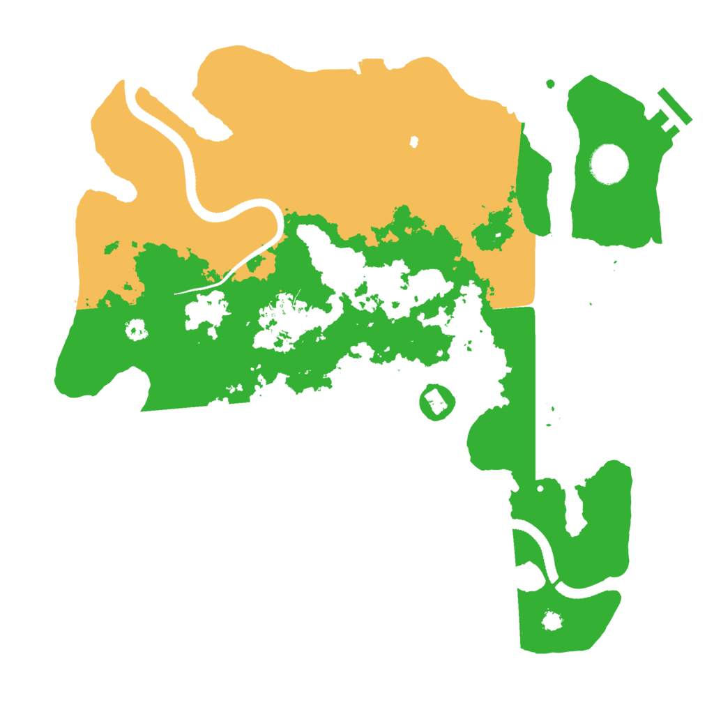 Biome Rust Map: Procedural Map, Size: 3300, Seed: 1651894736