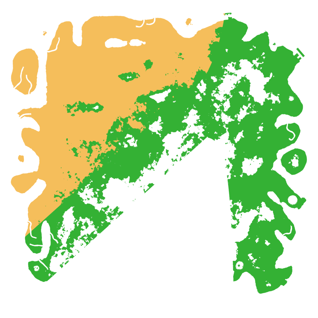 Biome Rust Map: Procedural Map, Size: 6000, Seed: 535576321