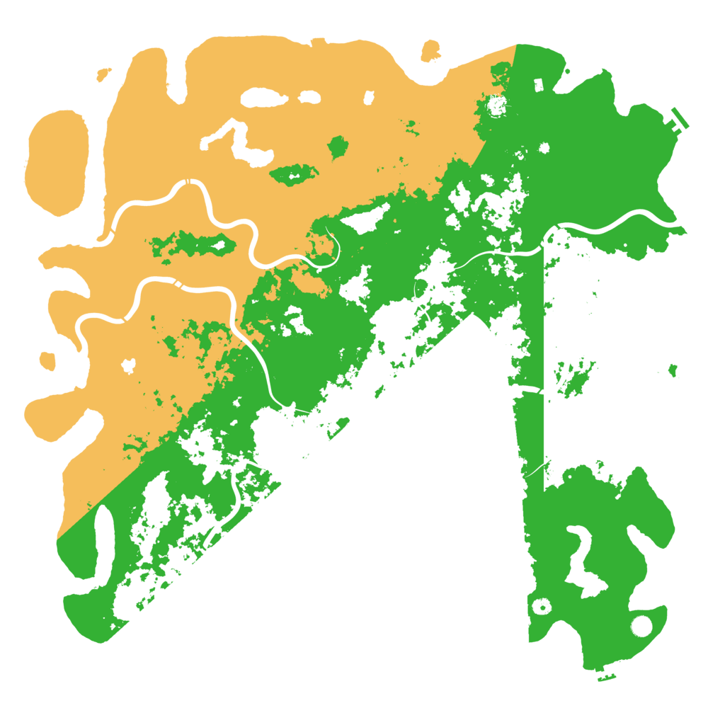 Biome Rust Map: Procedural Map, Size: 6000, Seed: 535576321