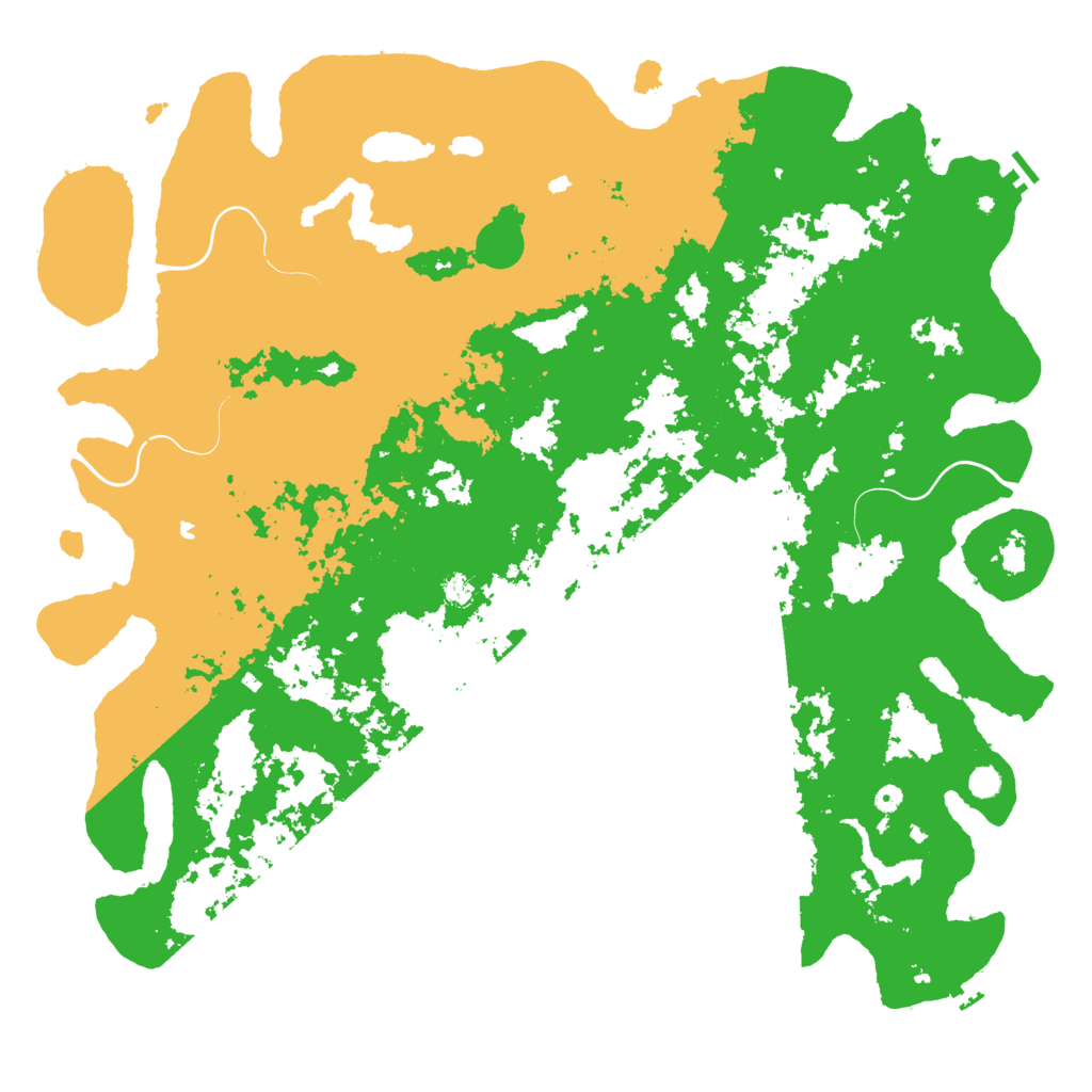 Biome Rust Map: Procedural Map, Size: 6000, Seed: 535576321