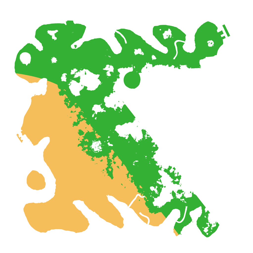 Biome Rust Map: Procedural Map, Size: 4000, Seed: 1300913694